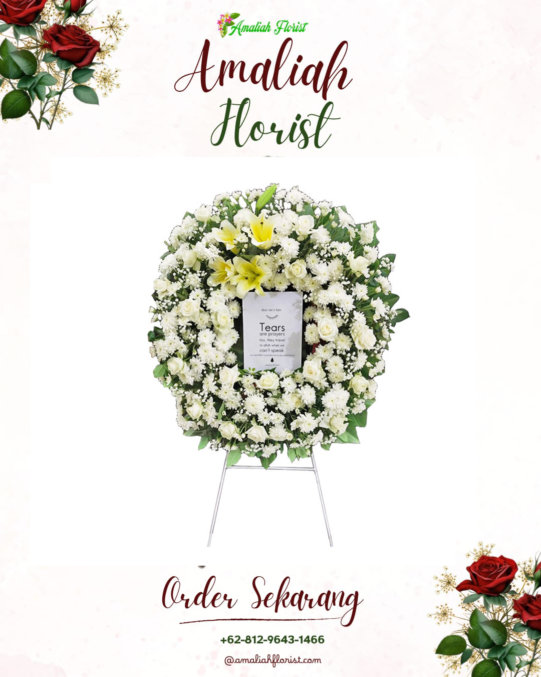 Krans Bunga Duka Cibodas